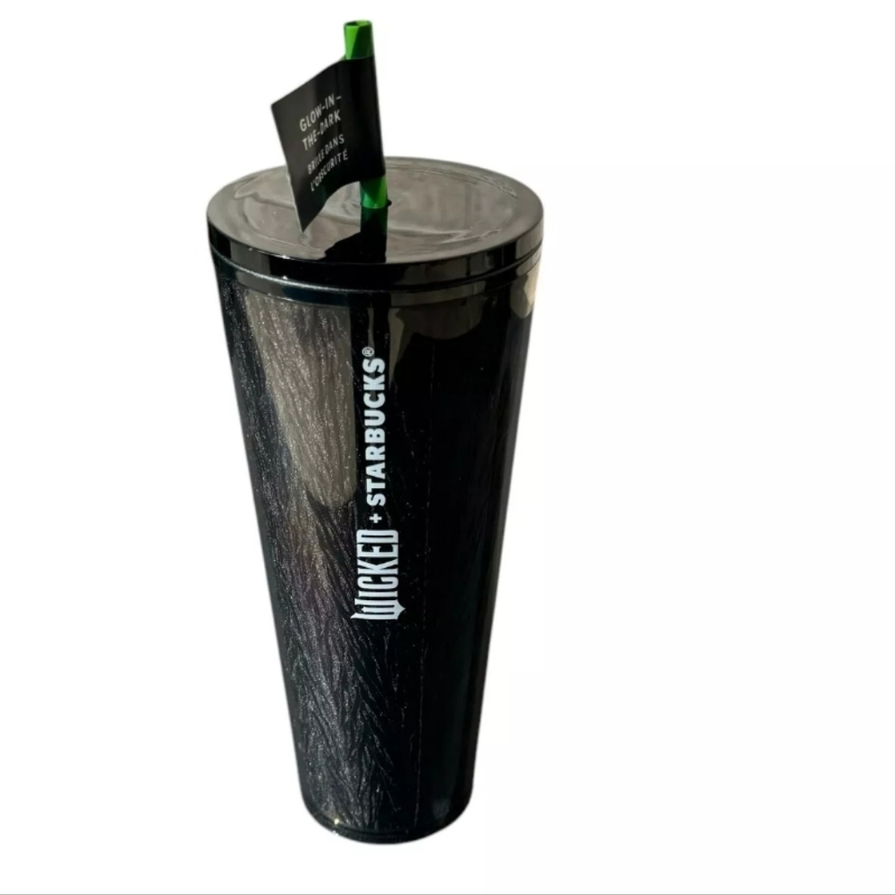 Starbucks X Wicked Limited Exition Tumbler 24 oz Limited Edition Defying Gravity - Picture 2 of 4